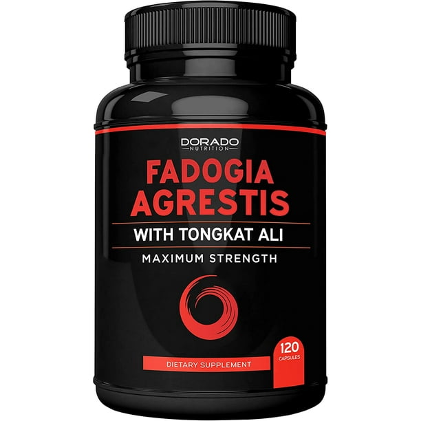 Fadogia Agrestis 600mg & Tongkat Ali 400mg Blend (120 Capsules