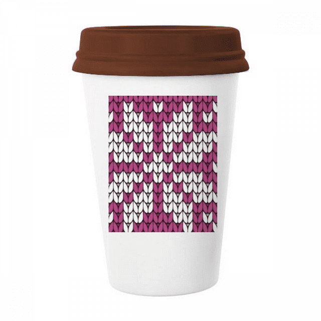 Stitching Octopus Illustration Pattern Mug Coffee Drinking Glass Pottery Cerac Cup Lid