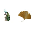 thumbnail image 1 of Elegante colección de esculturas de mesa de y ginkgo para sala de estar, oficina, dormitorio, estantería y decoración de pared para el hogar, 1 of 8
