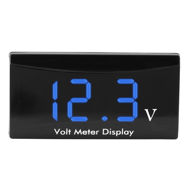 Voltmeter Digital Voltmeter For 12V Cars Motorcycles