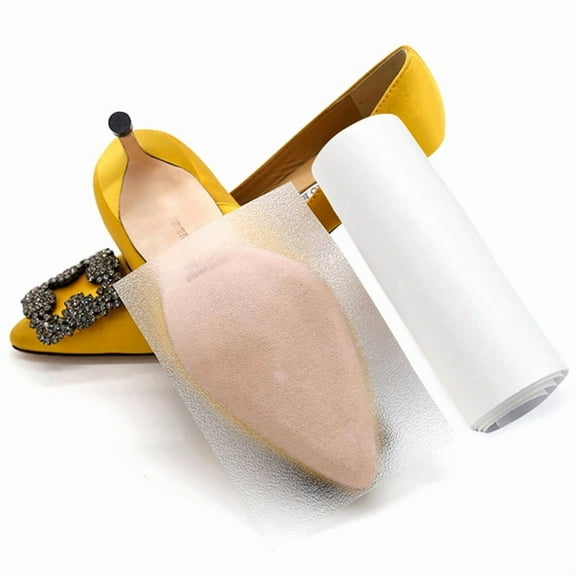 Transparent Shoe Sole Protector Tape – Anti-Wear, Anti-Slip Adhesive Film for High Heels & Sneakers – Cut to Fit, 100 x 10cm