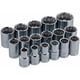 thumbnail image 1 of Juego de 17 dados de 1/2" con 12 puntas y estuche de almacenamiento, 1 of 5