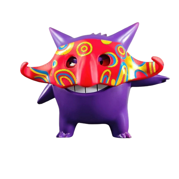 Ornamentos de juguete SANMU Pokémon Gengar Clown Anime