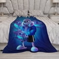 thumbnail image 3 of Undertale Sans Ultra-Soft Bed Blanket Anti-pilling Flannel Blanket Cozy Air Conditioning Blanket for Bedroom Living Room 60"x80", 3 of 9