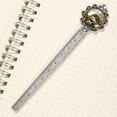 thumbnail image 3 of Hedgehog Vintage Silver Lace-Edged Bookmark - Book Lover's Reading Accessory, 3 of 5