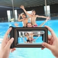 thumbnail image 4 of Floating Waterproof Phone Pouch Clear Underwater Cellphone Case Universal Dry Bag with Neck Lanyard for Beach Swimming Pool Diving Rafting Surfing, 4 of 8