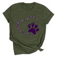 thumbnail image 1 of Meichang T-Shirts de la Saint-Valentin pour Femmes, T-Shirts Graphiques Cœur, Hauts Mignons, T-Shirts de Vacances, Manches Courtes, Col Rond, Mode 2025, 1 of 2