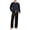 Black, variant on purcolt Mens Pajamas Set Long Sleeve Soft Pajamas for Men Sleepwear Pjs 2 Piece Lounge Sets Comfy Nightwear with Pockets S-3XL