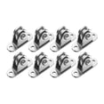 thumbnail image 1 of Rongfmy Pulley Block Fixed Pulley for Clothesline DIY Projects Rope Cable Cord Guide 8 Set, 1 of 9