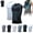 Whit-blue+Blac-blule, variant on V Boost Compression Shirt, V Boost V2 Compression Shirt Men Quick-Drying Wicking Breathable Undershirt, Perfect fit