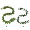thumbnail image 4 of Langgg ABS Garden Wedding Home Decor Flexible Personalized Decorations Simulation Christmas Soft Artificial Double Green, 4 of 6