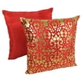 thumbnail image 1 of Blazing Needles Paisley Scaled Velvet Throw Pillow - Set of 2, 1 of 8