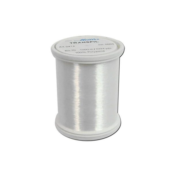 Mettler Transfil 100% Nylon Thread 1094yd Clear 