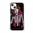 thumbnail image 1 of Drinking Skull Case for iPhone 13 Mini,Aesthetic Art Design Pattern Soft TPU Bumper Case Cover, 1 of 5