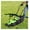 Green, variant on 13 Inch Corded Electric Lawn Mower with Grass Bag - Lightweight Push Mower, 1200W, 3 Height Settings, Foldable Handle, 13" Cutting Width for Small Yards