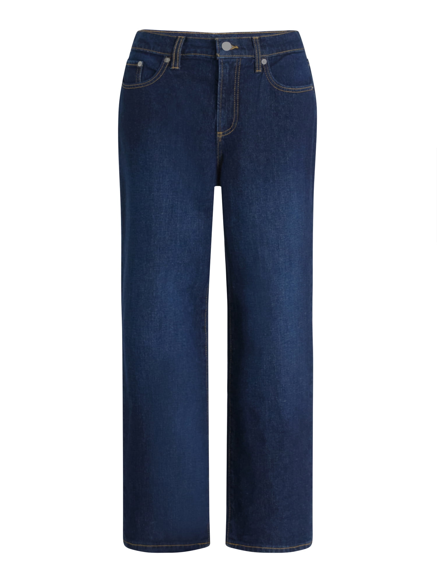 Free Assembly Women's Mid Rise Ankle Length Slim Jeans, 27" Inseam, Sizes 0-18