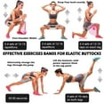 thumbnail image 5 of Bandas elásticas de tela antideslizantes, bandas de entrenamiento para mujeres y hombres, ejercicios para levantamiento de cadera, muslos, sentadillas y yoga., 5 of 5