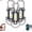 3pcs, variant on Portable Rechargeable Bright Keychain Flashlight Phone Charger, Mini Keychain Flashlight, 7 Modes, 1200 Lumens EDC Waterproof Keychains Flashlight