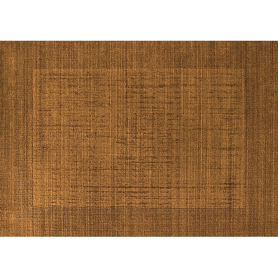 Ahgly Company Indoor Rectangle Oriental Orange Industrial Area Rugs, 3' x 5'