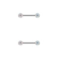 thumbnail image 2 of Qarigey Anillo para pezones con barra, decoración de cuerpos pequeños de Metal Sexy, accesorio de moda, para el cuerpo con estilo Tipo 5 2piezas, 2 of 6