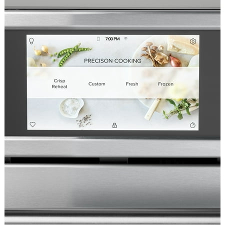 Café - 30" Built-In Single Electric Convection Wall Oven with 240V Advantium Technology - Matte white