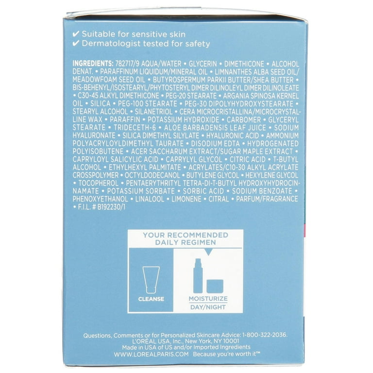 L'Oreal Paris Hydra Genius Moisturizer for Extra Dry Skin with Hyaluronic  Acid & Aloe Water, 1.7 oz - Walmart.com