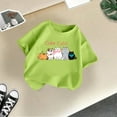 thumbnail image 5 of MEZZALL Kids Girls Cute Graphic Cartoon T-Shirts Round Neck Short Sleeve Tee Summer Casual T Shirt Tee Breathable Baby Toddler Dailywear, 5 of 5