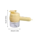 thumbnail image 3 of Kitchen Gadgets Muti-Function Portable Electric Vegetable Cutter Set,Food Electric Chopper,Portable Mini Electric Food Blende, Apply To Meat Garlic Pepper Chili Celery Kitchen Organizers and Storage, 3 of 4