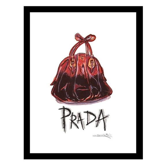 High Fashion Designer Handbag Framed Print