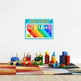 thumbnail image 4 of Huanledash Kids Preschool Alphabet Math Teaching UV Paper Educational Poster Wall Chart, 4 of 8