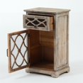thumbnail image 2 of Petite Console en Bois et Métal Rustiques, 2 of 5
