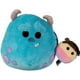 thumbnail image 1 of Peluche Squishmallows Oficial Kellytoy Sully & Boo 25 cm, 1 of 1