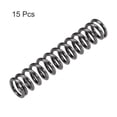 thumbnail image 2 of Unique Bargains Compressed Spring,8mm OD, 1.2mm Wire Size, 26mm Compressed Length, 40mm Free Length,55.9N Load Capacity-65Mn,15pcs, 2 of 4