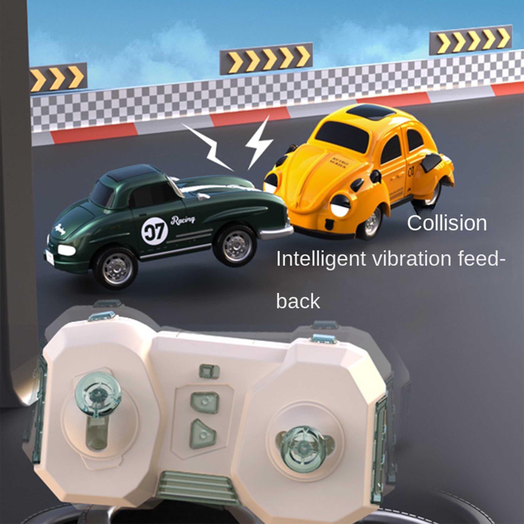 Mini Remote Control Car with Camera, FPV RC Car, Blue