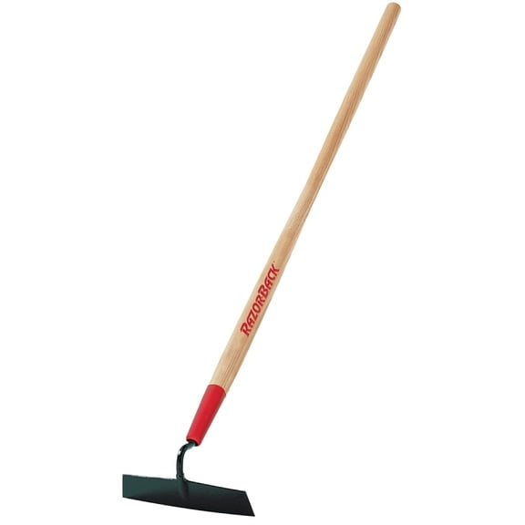RazorBack 66135 7" Forged Steel Blade Onion Hoe with Wood Handle