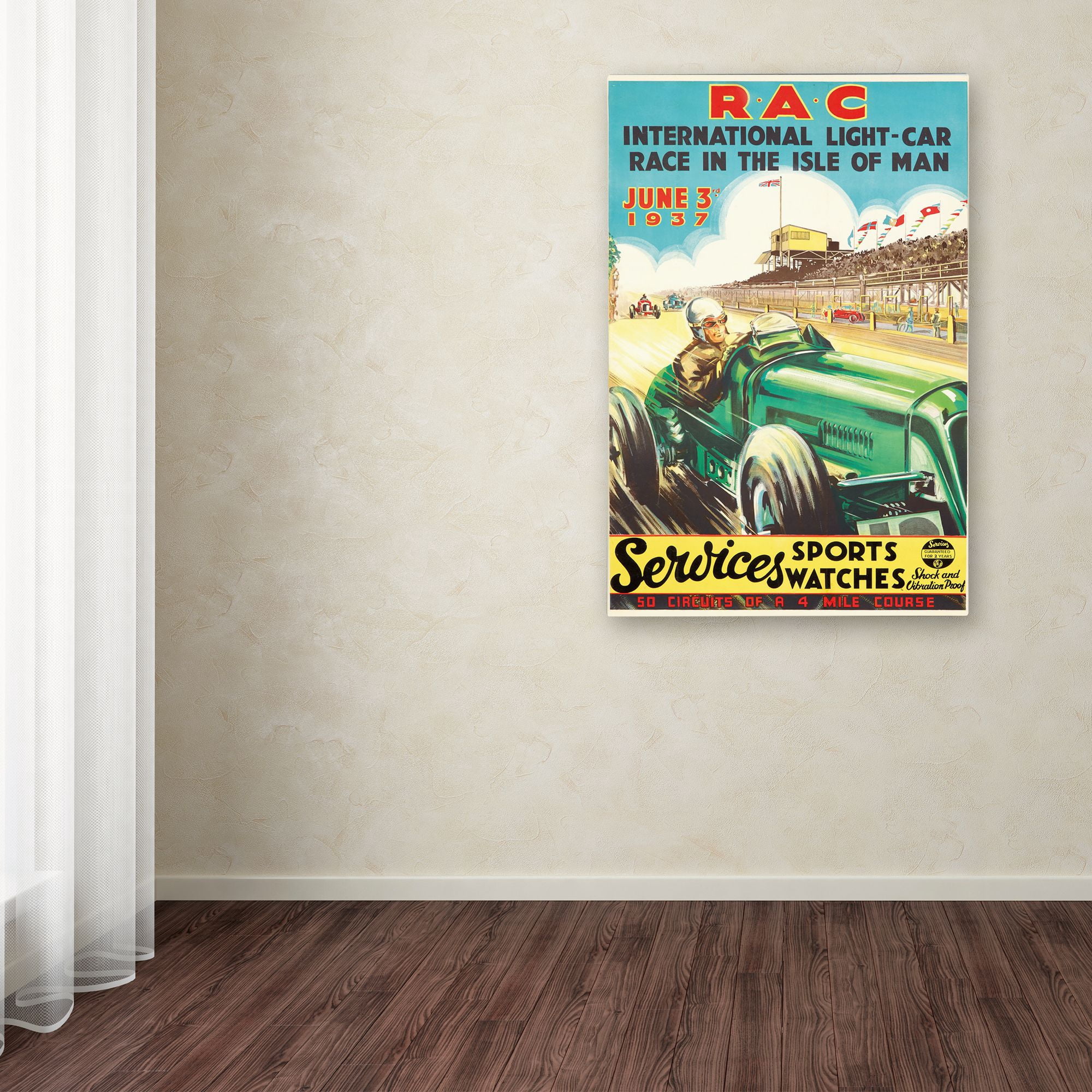 Lantern Press 'Car 13' Canvas Art