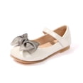 thumbnail image 1 of Zapatos de cuero pequeños rojos para niñas, zapatos de princesa con lazo para primavera y otoño, zapatos de rendimiento para niños, zapatos de suela blanda para bebés y niños, 1 of 6