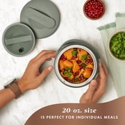 Crock-Pot Lunch Crock Food Warmer 20 oz, Moonshine Green