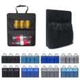 thumbnail image 4 of Sidaley Bolsa de almacenamiento para asiento trasero de coche, redes colgantes múltiples, bolsa de bolsillo para maletero, organizador, almacenamiento Ventana automotriz Normal ver dunkelblau Sidaley CZ9208-05, 4 of 6