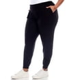thumbnail image 3 of White Mark Women's Plus Size Harem Pants, 3 of 6