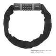 thumbnail image 2 of WEUVEB Heavy Duty Steel Bike Chain Lock, Anti-Theft Security for Outdoor Sports, , Motorcycles, and Gear, 2 of 5