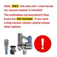 thumbnail image 6 of 60KPa High Suction Cordless Vacuum, 8-in-1 multifunctional cleaner. 45-minute working time, anti-tangle, rechargeable with wall mount. Lightweight for daily home use on floors, carpets and pet hair., 6 of 17