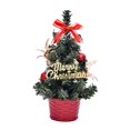 thumbnail image 4 of Accesorios de foto de de Navidad de mesa, regalo de Navidad, verde Artificial coleccionable de 20cm para regalo de vacaciones de chimenea Estilo C, 4 of 8