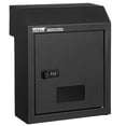 thumbnail image 1 of VEVOR Through The Door Key Drop Box Mailbox with Combination Lock Black, 1 of 9