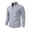 Light Gray, variant on uikmnh New Men's Half Zip Pullover Sweater for Autumn/Winter 2024