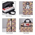 thumbnail image 3 of Yiaed Halloween Pumpkin Print Lightweight Backpack Travel Backpacks Hiking Daypack for Women Men, 3 of 5