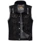 thumbnail image 1 of Chaqueta vaquera sin mangas estilo rock para hombre, informal, para las cuatro estaciones., 1 of 3