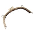 thumbnail image 1 of TISHITA 3X Antique Embossed Metal Purse Frame Heart Kiss Clasp Lock Bag Clutch Frame, 1 of 8