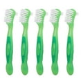 thumbnail image 2 of False Teeth Brush, Denture Brush Set Professional  For Daily Life Green,Blue, 2 of 8