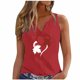 thumbnail image 1 of Camiseta de Moda Casual sin Mangas con Cuello en V para el Hogar Y el Uso Diario, 1 of 5